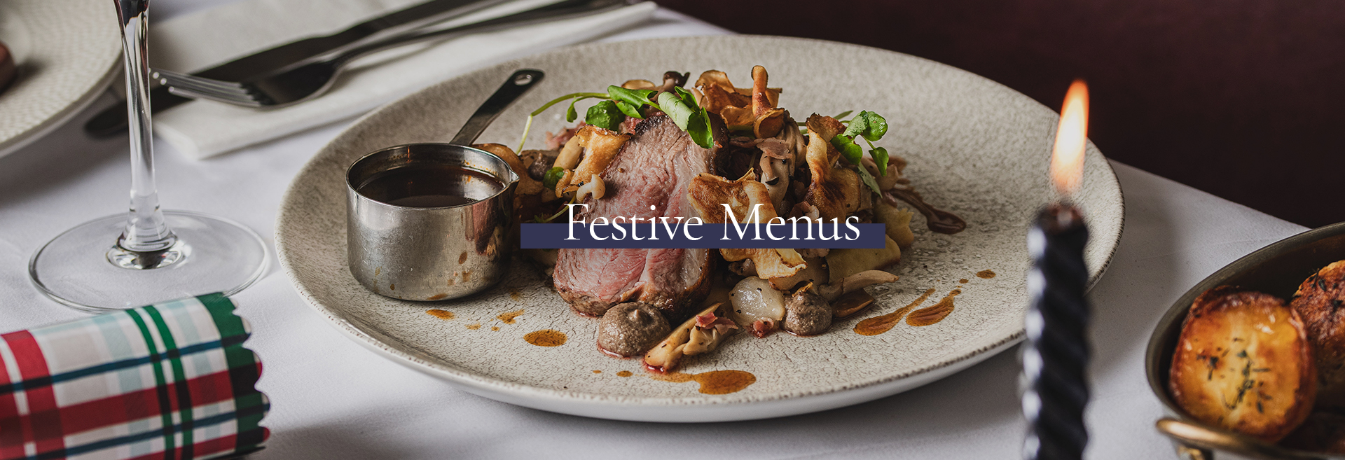 Festive Christmas Menu at The Lamb 